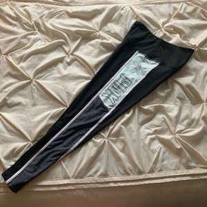 PINK 3/4 length leggings